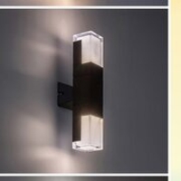 Външен LED стълб Darvas 7W с променлива цветна температура и IP54 защита