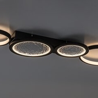 Модерен LED плафон с регулиране на светлината