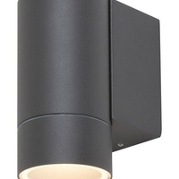 Елегантен външен аплик Phoenix – здрав метал, стъкло и защита IP54