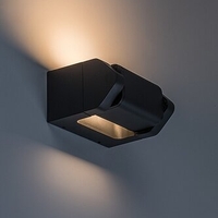 Модерен външен LED аплик Medna 8W с топло бяла светлина