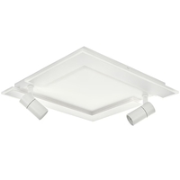 Smart LED таванен плафон 68W – елегантен бял дизайн и подвижни рамена