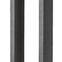 Модерен външен градински LED стълб Medna 8W с топло бяла светлина