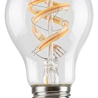 Смарт LED филамент крушка A60 – E27, 4W, 2700K, RGB, Wi-Fi, димируема