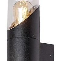 Модерен външен аплик Novigrad – алуминий, черен, E27, IP54 защита