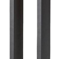 Модерен външен градински LED стълб Medna 8W с топло бяла светлина