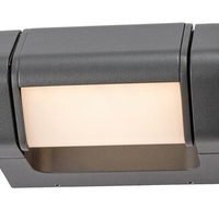 Модерен външен LED аплик Medna 8W с топло бяла светлина