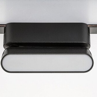 LED релсово осветление – 6W, естествено бяло 4000K, черен алуминий