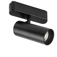 Модерен LED релсов спот – 10W, естествено бяло 4000K, черен алуминий