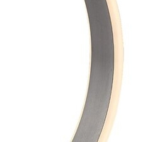 LED настолна лампа 12W – сатенен хром, топло бяла светлина (3000K)