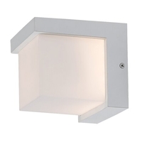 Модерен бял LED аплик Andelle 10W – стилно външно осветление с топла светлина