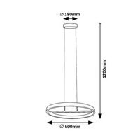 LED висящ Полилеи 42W