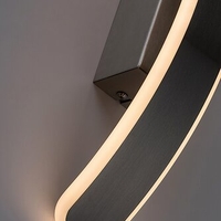 Модерен LED стенен аплик 12W с топло бяла светлина – 3000K