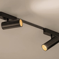 LED спот за релсово осветление – 10W, топло бяло 3000K, черен алуминий