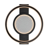 Модерен LED плафон с топло бяла светлина