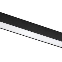 LED релсово осветление – 16W, топло бяло 3000K, черен алуминий