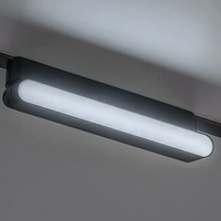 Смарт LED релсово осветление – 7W, регулируема цветна температура 2700–5500K, Wi-Fi, черен алуминий