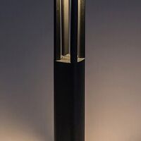 Модерен външна LED стълб   – 7W, 3000K, IP54, антрацит