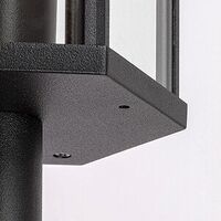 Класически външен аплик Dubrovnik E27 – елегантно фасадно осветление с прозрачно стъкло и IP44 защита