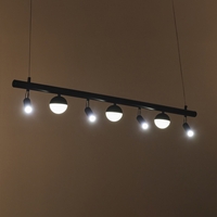 LED полилей „Black Elegance“ – стил и светлина за вашия дом