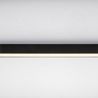 Смарт LED релсово осветление – 13W, регулируема цветна температура 2700–5500K, Wi-Fi, черен алуминий