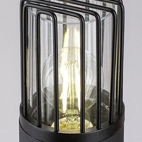 Модерен външен стълб Haren E27 – стилно градинско осветление с IP54 защита