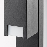 Модерен външен градински стълб Cernon за GU10 крушка