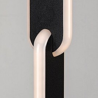 Модерен LED лампион 33W с регулиране на цветната температура – черен