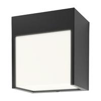 Модерен черен LED аплик Balimo 12W – елегантно фасадно осветление с естествена светлина