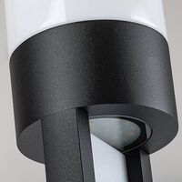 Външен LED стълб Leitha 12W с топло бяла светлина и IP44 защита