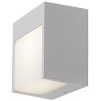 Модерен бял LED аплик Balimo 12W – стилно фасадно осветление с естествена светлина