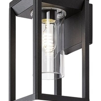 Модерен външен аплик Zernest E27 – стилно фасадно осветление с IP54 защита