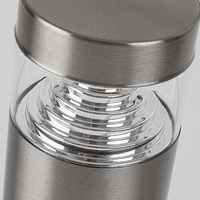 Модерен външен стълб Lisbon LED 7W – елегантно градинско осветление от неръждаема стомана, IP54