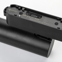 Смарт LED релсов спот – 9W, регулируема цветна температура 2700–5500K, Wi-Fi управление, черен алуминий