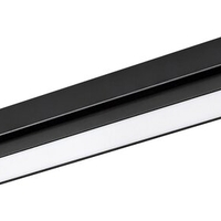 LED релсово осветление – 16W, топло бяло 3000K, черен алуминий