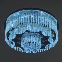 Модерен кристален LED полилей с дистанционно управление