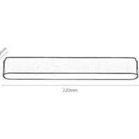 Смарт LED релсово осветление – 7W, регулируема цветна температура 2700–5500K, Wi-Fi, черен