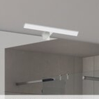 LED осветително тяло за баня 6W, IP44, 4000K, черно