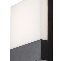 Модерен вертикален LED аплик Gimone 10W – елегантно фасадно осветление с естествена светлина