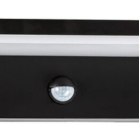 Интелигентен черен LED аплик Zaragoza 9W – сензорно външно осветление с регулируема цветна температура