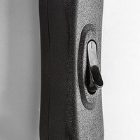 Спотчерен метал и бяло стъкло, 1xE14, 40W