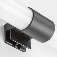 LED осветително тяло за баня 8W, IP44, 4000K, черен корпус