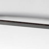 Алуминиева релса - шина за релсово осветление – 1 м, черен цвят, DC 24V