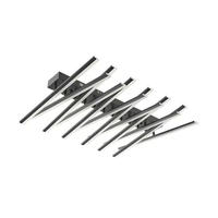 Smart LED полилей 100W – елегантен черен дизайн и подвижни рамена