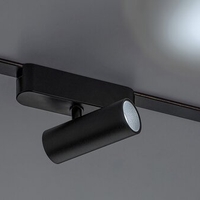 Интелигентен релсов спот с Wi-Fi управление – 5W, регулируема цветна температура 2700–5500K, черен алуминий