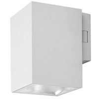 Външен LED аплик Urfa 9W в бял цвят – регулируема светлина за модерни фасади