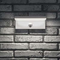 Интелигентен бял LED аплик Zaragoza 9W – външно осветление със сензор и регулируема цветна температура