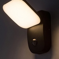 Външен LED фасаден аплик Odiel 12W с вграден сензор за движение