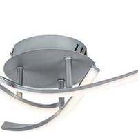 LED плафон Tatjana 22W в сребрист цвят – елегантно и мощно осветление