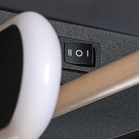 Модерен LED  плафон 46W с регулируема цветна температура – черен