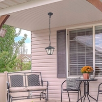 Класически външен пендел Paravento E27 – стилно терасно осветление с IP44 защита